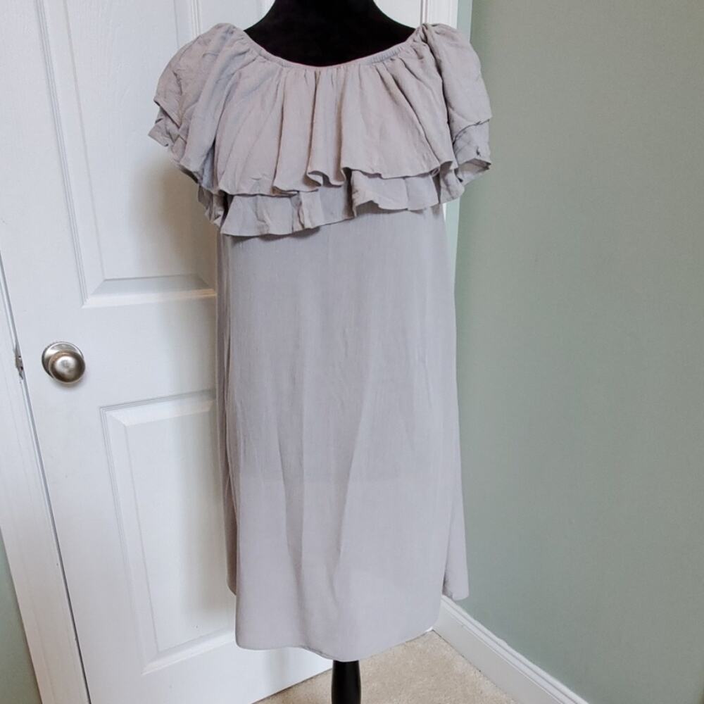 Onehart Silver Shift Dress